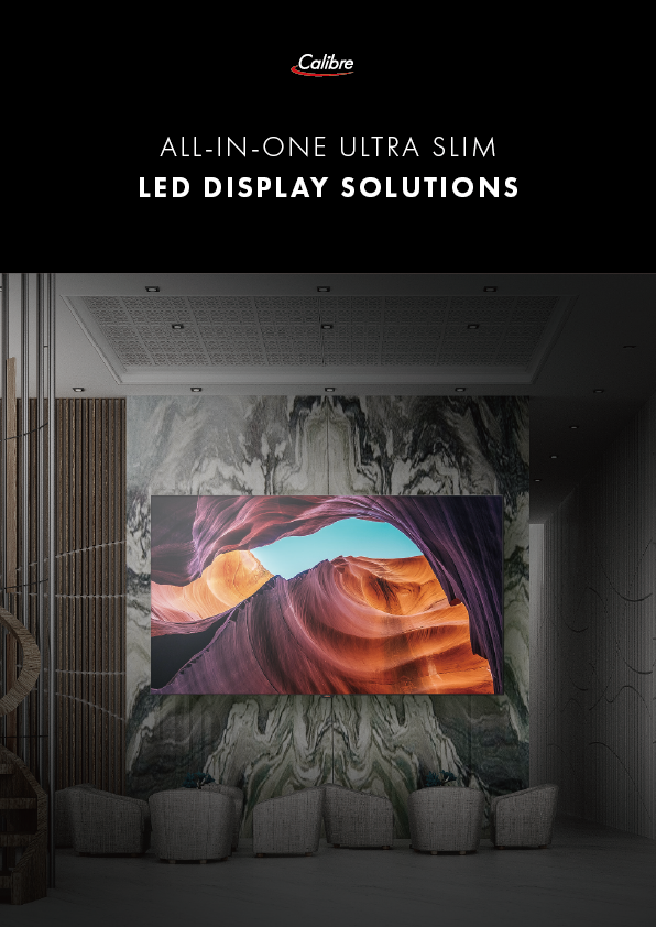 all in one led display brochure